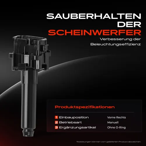 Waschwasserdüse, Scheinwerferreinigung Frankberg 5481FB0074036 Bild Waschwasserdüse, Scheinwerferreinigung Frankberg 5481FB0074036