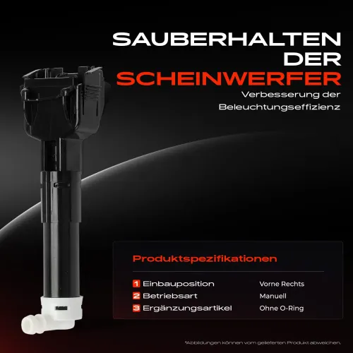 Waschwasserdüse, Scheinwerferreinigung Frankberg 5481FB0074043 Bild Waschwasserdüse, Scheinwerferreinigung Frankberg 5481FB0074043