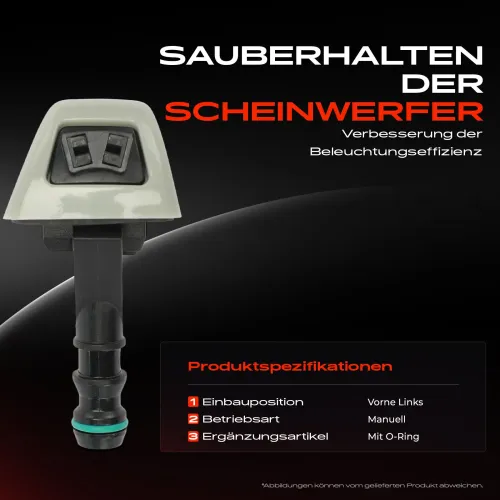 Waschwasserdüse, Scheinwerferreinigung Frankberg 5481FB0074050 Bild Waschwasserdüse, Scheinwerferreinigung Frankberg 5481FB0074050