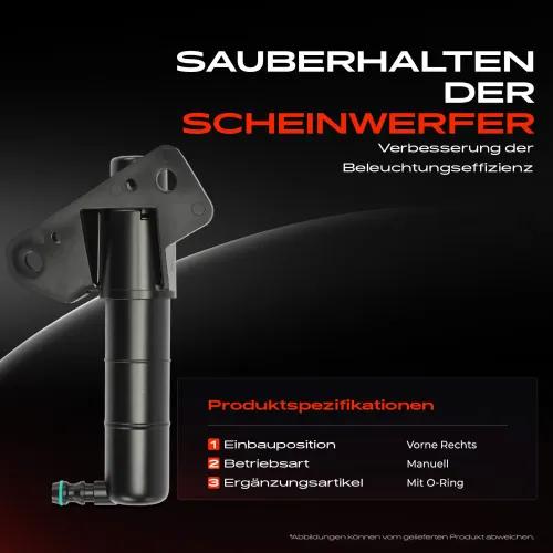 Waschwasserdüse, Scheinwerferreinigung Frankberg 5481FB0074057 Bild Waschwasserdüse, Scheinwerferreinigung Frankberg 5481FB0074057