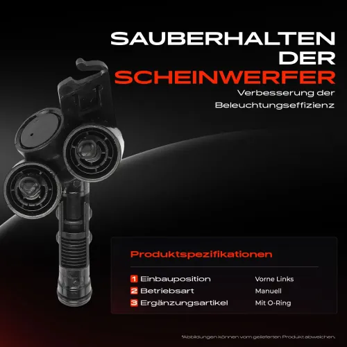 Waschwasserdüse, Scheinwerferreinigung Frankberg 5481FB0074067 Bild Waschwasserdüse, Scheinwerferreinigung Frankberg 5481FB0074067