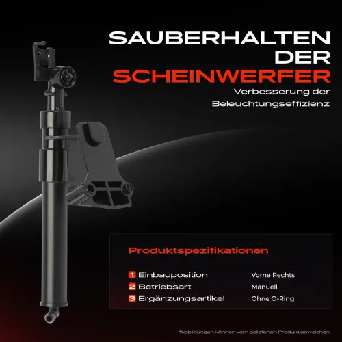 Waschwasserdüse, Scheinwerferreinigung Frankberg 5481FB0074070 Bild Waschwasserdüse, Scheinwerferreinigung Frankberg 5481FB0074070