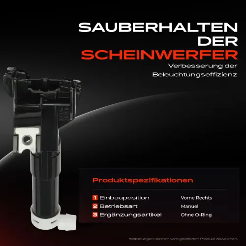 Waschwasserdüse, Scheinwerferreinigung Frankberg 5481FB0074074 Bild Waschwasserdüse, Scheinwerferreinigung Frankberg 5481FB0074074