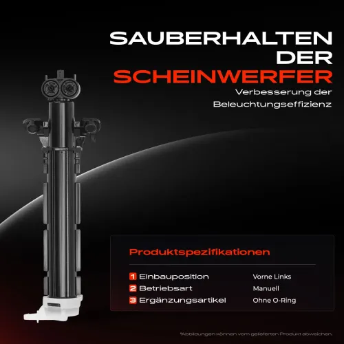 Waschwasserdüse, Scheinwerferreinigung Frankberg 5481FB0074081 Bild Waschwasserdüse, Scheinwerferreinigung Frankberg 5481FB0074081