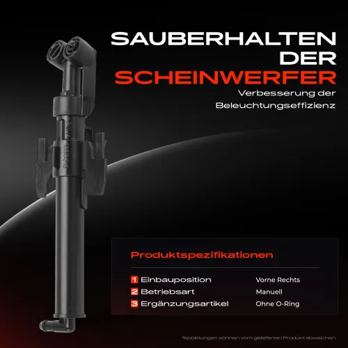 Waschwasserdüse, Scheinwerferreinigung Frankberg 5481FB0074098 Bild Waschwasserdüse, Scheinwerferreinigung Frankberg 5481FB0074098