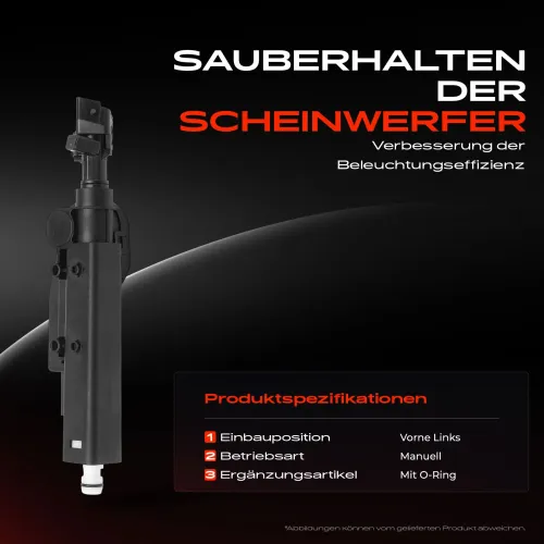 Waschwasserdüse, Scheinwerferreinigung Frankberg 5481FB0074100 Bild Waschwasserdüse, Scheinwerferreinigung Frankberg 5481FB0074100