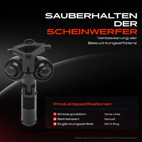 Waschwasserdüse, Scheinwerferreinigung Frankberg 5481FB0074104 Bild Waschwasserdüse, Scheinwerferreinigung Frankberg 5481FB0074104