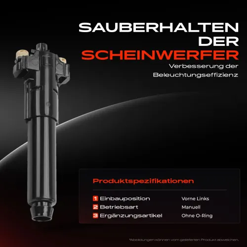 Waschwasserdüse, Scheinwerferreinigung Frankberg 5481FB0074109 Bild Waschwasserdüse, Scheinwerferreinigung Frankberg 5481FB0074109