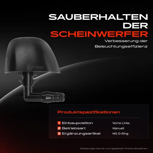 Waschwasserdüse, Scheinwerferreinigung Frankberg 5481FB0074114 Bild Waschwasserdüse, Scheinwerferreinigung Frankberg 5481FB0074114