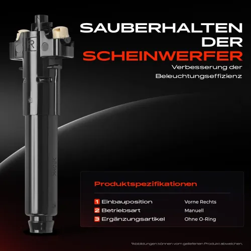 Waschwasserdüse, Scheinwerferreinigung Frankberg 5481FB0074116 Bild Waschwasserdüse, Scheinwerferreinigung Frankberg 5481FB0074116