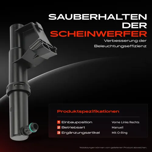 Waschwasserdüse, Scheinwerferreinigung Frankberg 5481FB0074139 Bild Waschwasserdüse, Scheinwerferreinigung Frankberg 5481FB0074139