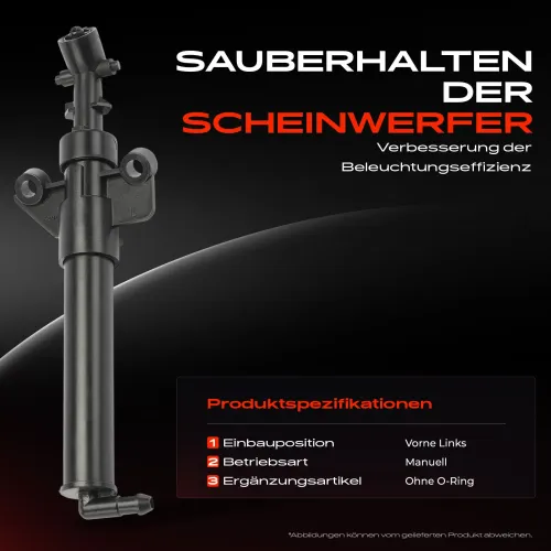 Waschwasserdüse, Scheinwerferreinigung Frankberg 5481FB0074145 Bild Waschwasserdüse, Scheinwerferreinigung Frankberg 5481FB0074145