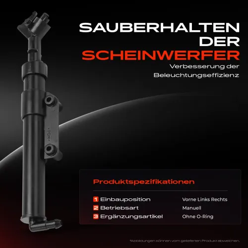 Waschwasserdüse, Scheinwerferreinigung Frankberg 5481FB0074150 Bild Waschwasserdüse, Scheinwerferreinigung Frankberg 5481FB0074150