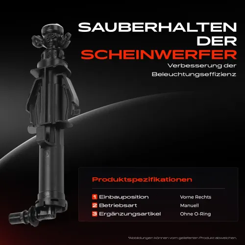 Waschwasserdüse, Scheinwerferreinigung Frankberg 5481FB0074190 Bild Waschwasserdüse, Scheinwerferreinigung Frankberg 5481FB0074190