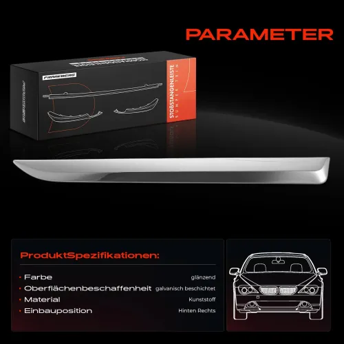 Zier-/Schutzleiste, Stoßfänger Frankberg 5481FB0074244 Bild Zier-/Schutzleiste, Stoßfänger Frankberg 5481FB0074244