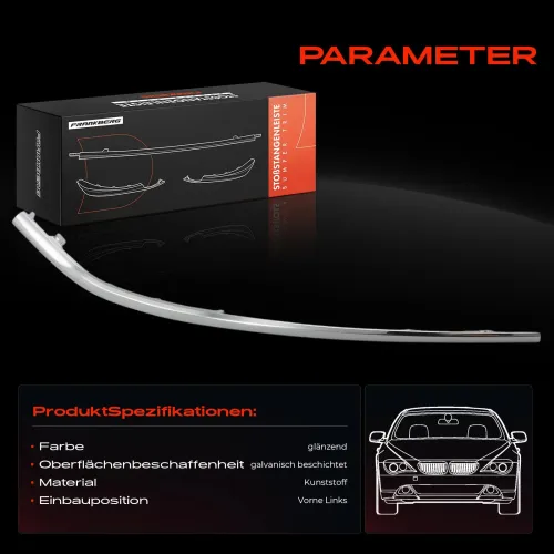 Zier-/Schutzleiste, Stoßfänger Frankberg 5481FB0074252 Bild Zier-/Schutzleiste, Stoßfänger Frankberg 5481FB0074252