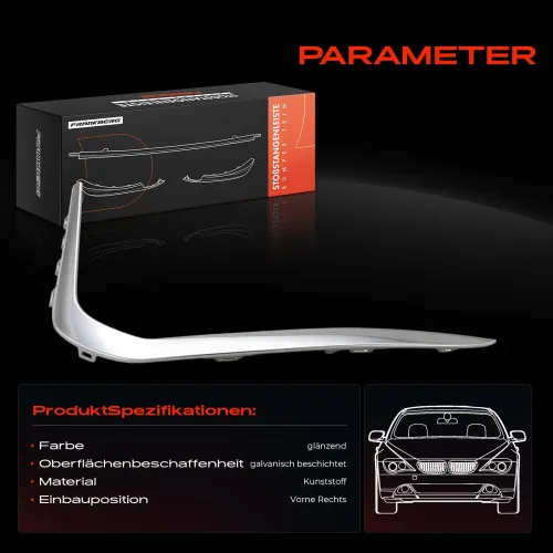 Zier-/Schutzleiste, Stoßfänger Frankberg 5481FB0074261 Bild Zier-/Schutzleiste, Stoßfänger Frankberg 5481FB0074261