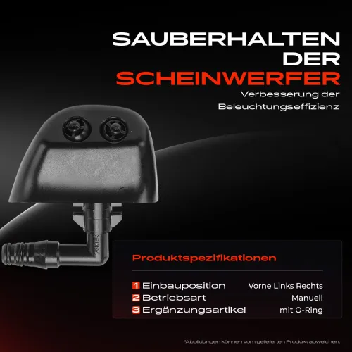 Waschwasserdüse, Scheinwerferreinigung Frankberg 5481FB0074335 Bild Waschwasserdüse, Scheinwerferreinigung Frankberg 5481FB0074335