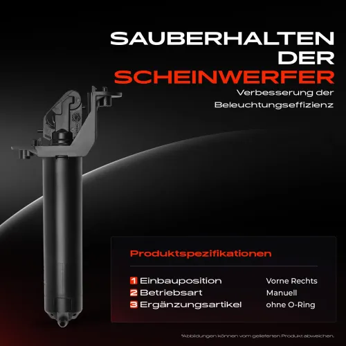 Waschwasserdüse, Scheinwerferreinigung Frankberg 5481FB0074339 Bild Waschwasserdüse, Scheinwerferreinigung Frankberg 5481FB0074339