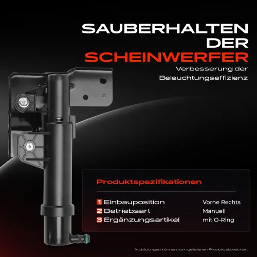 Waschwasserdüse, Scheinwerferreinigung Frankberg 5481FB0074344 Bild Waschwasserdüse, Scheinwerferreinigung Frankberg 5481FB0074344