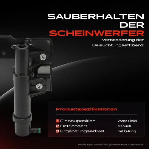 Waschwasserdüse, Scheinwerferreinigung Frankberg 5481FB0074345 Bild Waschwasserdüse, Scheinwerferreinigung Frankberg 5481FB0074345