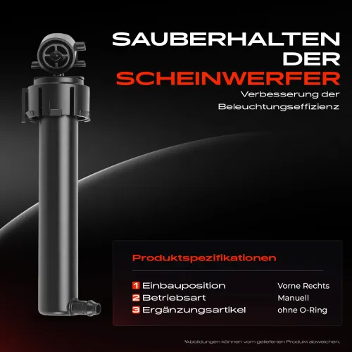 Waschwasserdüse, Scheinwerferreinigung Frankberg 5481FB0074352 Bild Waschwasserdüse, Scheinwerferreinigung Frankberg 5481FB0074352