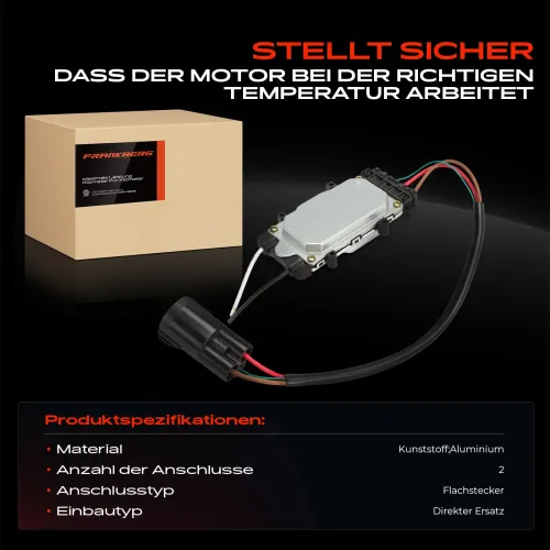 Steuergerät, Elektrolüfter (Motorkühlung) Frankberg 5481FB0074591 Bild Steuergerät, Elektrolüfter (Motorkühlung) Frankberg 5481FB0074591