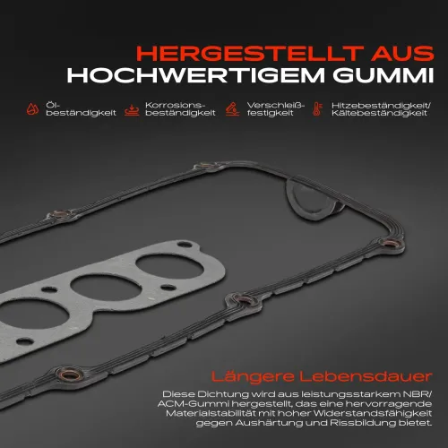 Dichtung, Zylinderkopfhaube Frankberg 5481FB0074722 Bild Dichtung, Zylinderkopfhaube Frankberg 5481FB0074722