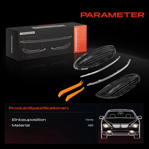 Lüftungsgitter, Stoßfänger Frankberg 5481FB0074817 Bild Lüftungsgitter, Stoßfänger Frankberg 5481FB0074817