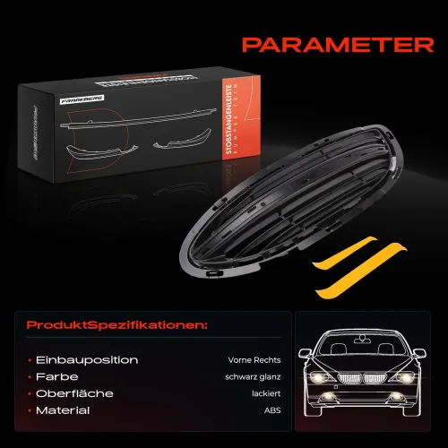 Lüftungsgitter, Stoßfänger Frankberg 5481FB0074820 Bild Lüftungsgitter, Stoßfänger Frankberg 5481FB0074820