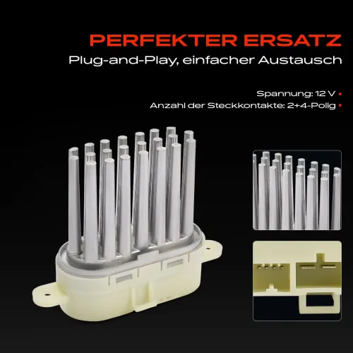 Regler, Innenraumgebläse Frankberg 5481FB0074892 Bild Regler, Innenraumgebläse Frankberg 5481FB0074892