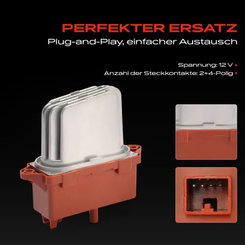 Regler, Innenraumgebläse Frankberg 5481FB0074906 Bild Regler, Innenraumgebläse Frankberg 5481FB0074906