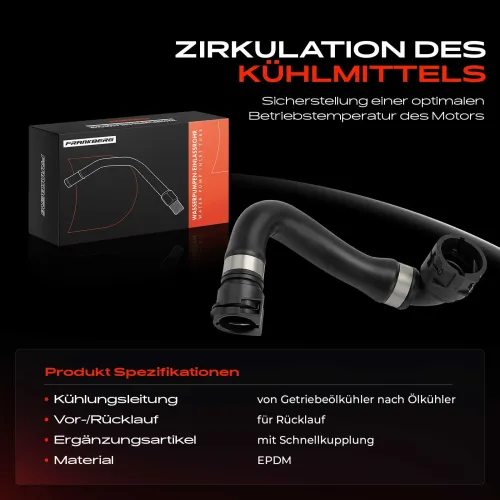 Kühlerschlauch Frankberg 5481FB0074912 Bild Kühlerschlauch Frankberg 5481FB0074912