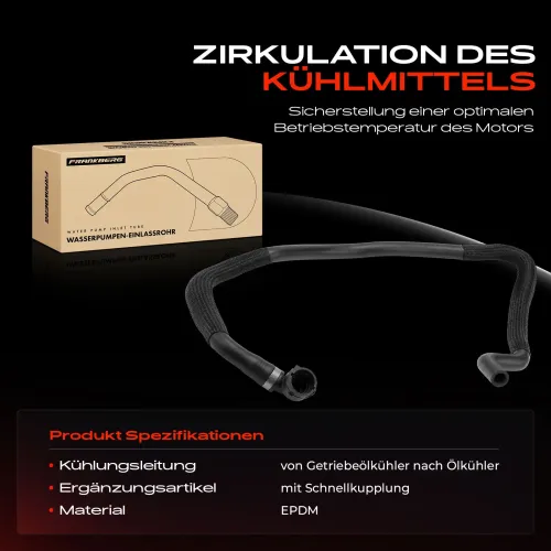 Kühlerschlauch Frankberg 5481FB0074916 Bild Kühlerschlauch Frankberg 5481FB0074916