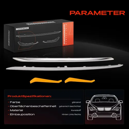 Zier-/Schutzleiste, Stoßfänger Frankberg 5481FB0075076 Bild Zier-/Schutzleiste, Stoßfänger Frankberg 5481FB0075076