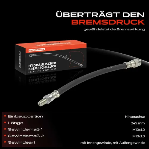 Bremsschlauch Frankberg 5481FB0075169 Bild Bremsschlauch Frankberg 5481FB0075169