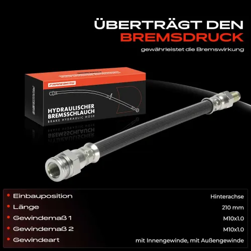 Bremsschlauch Frankberg 5481FB0075170 Bild Bremsschlauch Frankberg 5481FB0075170