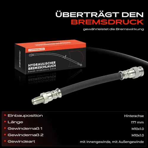 Bremsschlauch Frankberg 5481FB0075176 Bild Bremsschlauch Frankberg 5481FB0075176