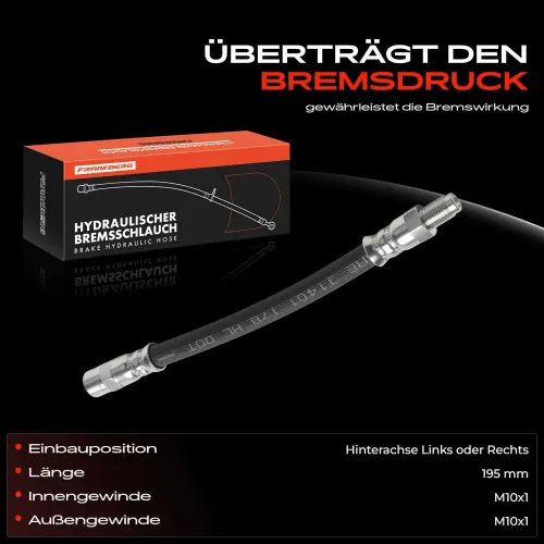 Bremsschlauch Frankberg 5481FB0075306 Bild Bremsschlauch Frankberg 5481FB0075306