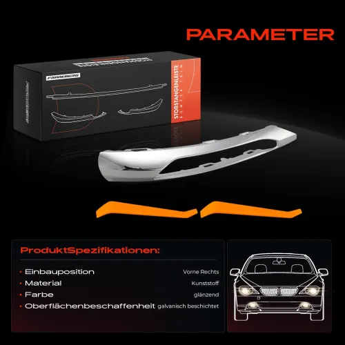 Zier-/Schutzleiste, Stoßfänger Frankberg 5481FB0075343 Bild Zier-/Schutzleiste, Stoßfänger Frankberg 5481FB0075343