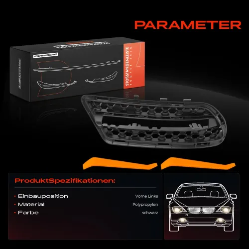 Lüftungsgitter, Stoßfänger Frankberg 5481FB0075366 Bild Lüftungsgitter, Stoßfänger Frankberg 5481FB0075366