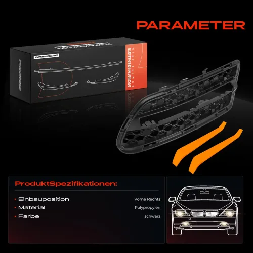 Lüftungsgitter, Stoßfänger Frankberg 5481FB0075367 Bild Lüftungsgitter, Stoßfänger Frankberg 5481FB0075367