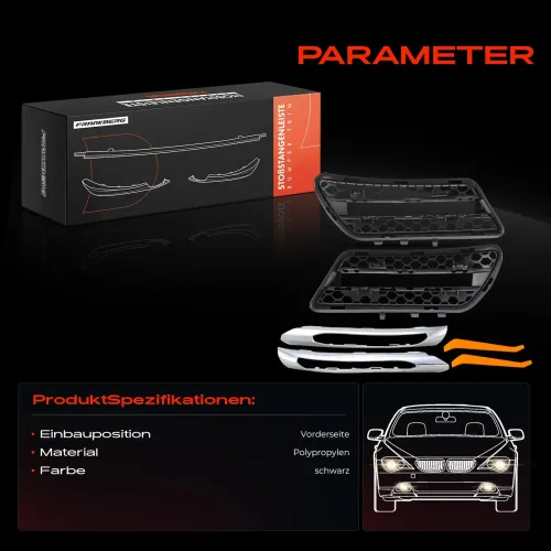 Lüftungsgitter, Stoßfänger Frankberg 5481FB0075368 Bild Lüftungsgitter, Stoßfänger Frankberg 5481FB0075368