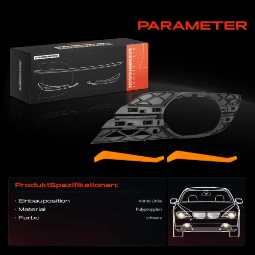 Lüftungsgitter, Stoßfänger Frankberg 5481FB0075399 Bild Lüftungsgitter, Stoßfänger Frankberg 5481FB0075399