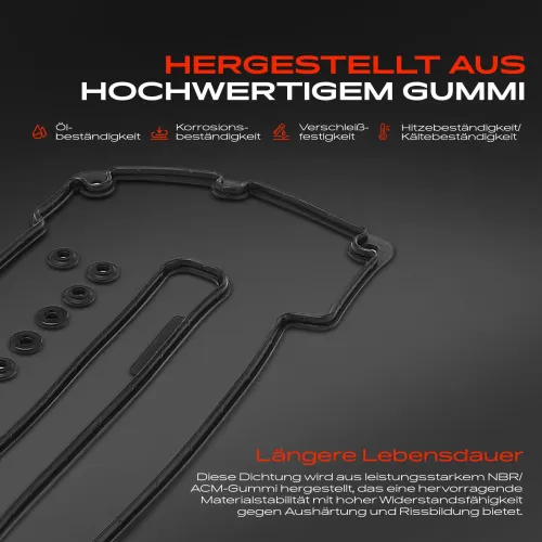 Dichtung, Zylinderkopfhaube Frankberg 5481FB0075411 Bild Dichtung, Zylinderkopfhaube Frankberg 5481FB0075411