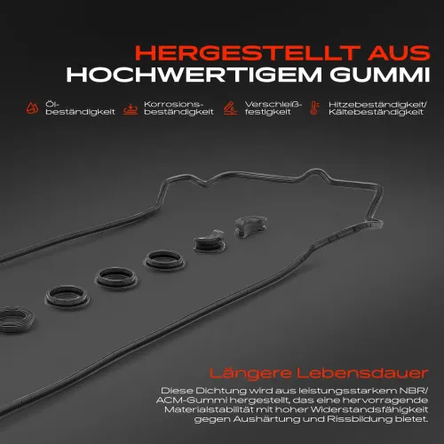 Dichtung, Zylinderkopfhaube Frankberg 5481FB0075416 Bild Dichtung, Zylinderkopfhaube Frankberg 5481FB0075416