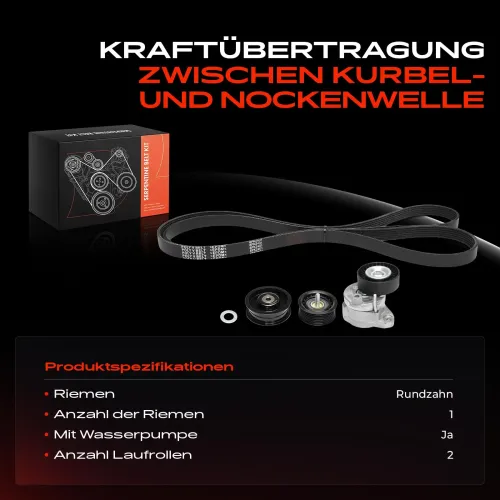 Zahnriemensatz Frankberg 5481FB0075419 Bild Zahnriemensatz Frankberg 5481FB0075419