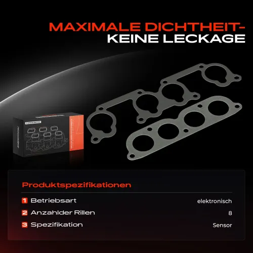 Dichtungssatz, Ansaugkrümmer Frankberg 5481FB0075472 Bild Dichtungssatz, Ansaugkrümmer Frankberg 5481FB0075472