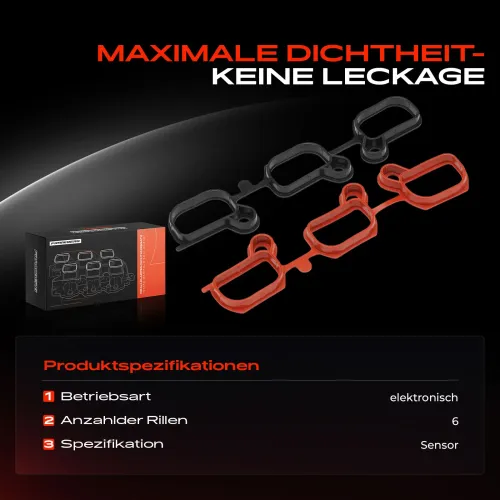 Dichtungssatz, Ansaugkrümmer Frankberg 5481FB0075475 Bild Dichtungssatz, Ansaugkrümmer Frankberg 5481FB0075475