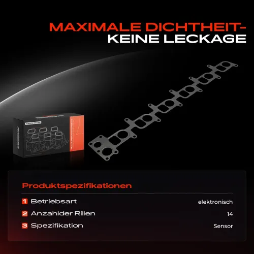 Dichtungssatz, Ansaugkrümmer Frankberg 5481FB0075477 Bild Dichtungssatz, Ansaugkrümmer Frankberg 5481FB0075477